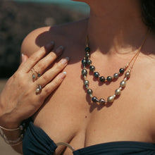 Load image into Gallery viewer, READY TO SHIP Civa Fiji Saltwater Pearl Necklace - 14k Gold Fill FJD$
