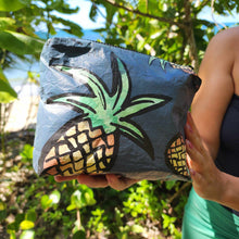 Load image into Gallery viewer, READY TO SHIP &quot;Fiji Pineapple&quot; Small Water-Resistant Pouch - FJD$
