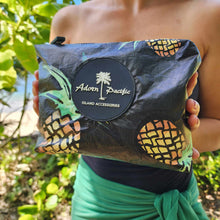 Load image into Gallery viewer, READY TO SHIP &quot;Fiji Pineapple&quot; Small Water-Resistant Pouch - FJD$
