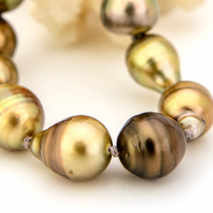 READY TO SHIP Civa Fiji Saltwater Pearl Bracelet - 14k Gold Fill FJD$