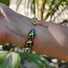 Load image into Gallery viewer, READY TO SHIP Civa Fiji Saltwater Pearl Bracelet - 14k Gold Fill FJD$
