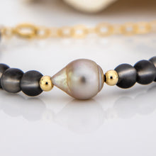 Load image into Gallery viewer, READY TO SHIP Bead Saltwater Pearl Bracelet in 14k Gold Fill - FJD$
