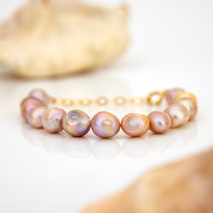 WHOLESALE Freshwater Pearl Bracelet - 14k Gold Fill FJD$