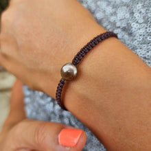 Load image into Gallery viewer, READY TO SHIP Unisex Woven Fiji Saltwater Pearl Bracelet - FJD$
