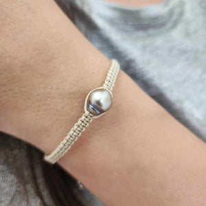 READY TO SHIP Unisex Woven Civa Fiji Pearl Bracelet - FJD$