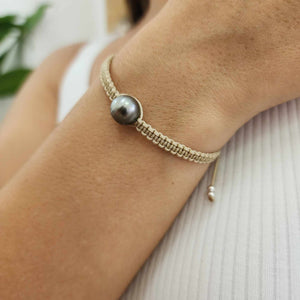 READY TO SHIP Unisex Woven Civa Fiji Pearl Bracelet - FJD$