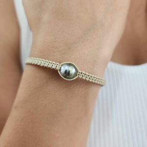 READY TO SHIP Unisex Woven Civa Fiji Pearl Bracelet - FJD$