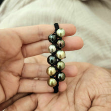 Load image into Gallery viewer, READY TO SHIP Unisex Woven Civa Fiji Pearl Bracelet - FJD$
