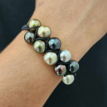 Load image into Gallery viewer, READY TO SHIP Unisex Woven Civa Fiji Pearl Bracelet - FJD$
