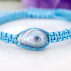 READY TO SHIP Unisex Woven Civa Fiji Pearl Bracelet - FJD$