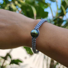 Load image into Gallery viewer, READY TO SHIP Unisex Woven Civa Fiji Pearl Bracelet - FJD$
