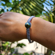 Load image into Gallery viewer, READY TO SHIP Unisex Woven Civa Fiji Pearl Bracelet - FJD$
