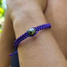 Load image into Gallery viewer, READY TO SHIP Unisex Woven Civa Fiji Pearl Bracelet - FJD$
