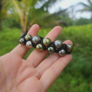 READY TO SHIP Unisex Civa Fiji Pearl Bracelet - Nylon FJD$