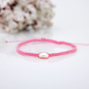 READY TO SHIP Freshwater Pearl Bracelet - Nylon FJD$