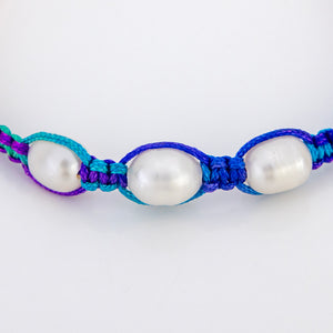 CONTACT US TO RECREATE THIS SOLD OUT STYLE Freshwater Pearl Bracelet - Nylon FJD$