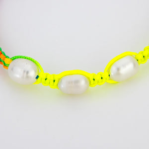 READY TO SHIP Freshwater Pearl Bracelet - Nylon FJD$