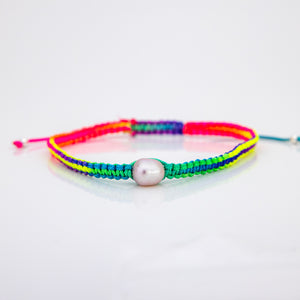 CONTACT US TO RECREATE THIS SOLD OUT STYLE Freshwater Pearl Bracelet - Nylon FJD$