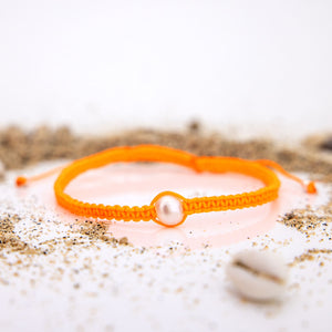 READY TO SHIP Freshwater Pearl Bracelet - Nylon FJD$