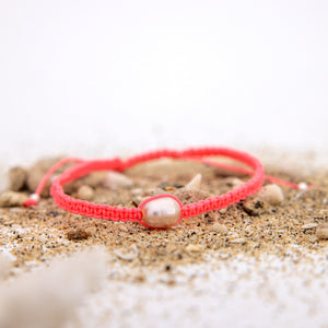 READY TO SHIP Freshwater Pearl Bracelet - Nylon FJD$