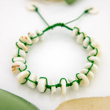 Load image into Gallery viewer, READY TO SHIP Unisex Shell Money Bracelet - Nylon FJD$
