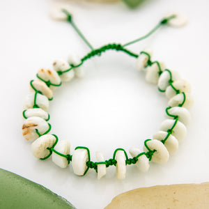 READY TO SHIP Unisex Shell Money Bracelet - Nylon FJD$