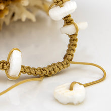 Load image into Gallery viewer, READY TO SHIP Unisex Shell Money Bracelet - Nylon FJD$
