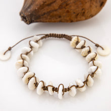 Load image into Gallery viewer, READY TO SHIP Unisex Shell Money Bracelet - Nylon FJD$
