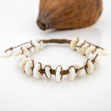 Load image into Gallery viewer, READY TO SHIP Unisex Shell Money Bracelet - Nylon FJD$
