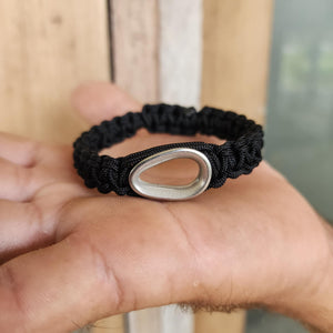 READY TO SHIP Unisex Woven Bracelet - Nylon & Stainless Steel FJD$