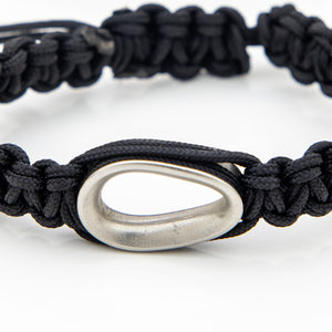 READY TO SHIP Unisex Woven Bracelet - Nylon & Stainless Steel FJD$