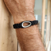 Load image into Gallery viewer, READY TO SHIP Unisex Woven Bracelet - Nylon &amp; Stainless Steel FJD$
