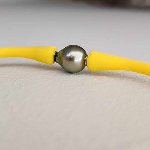 READY TO SHIP Unisex Civa Fiji Pearl Bracelet - Soft Stretch Rubber FJD$