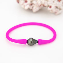 Load image into Gallery viewer, READY TO SHIP Unisex Civa Fiji Pearl Bracelet - Soft Stretch Rubber FJD$
