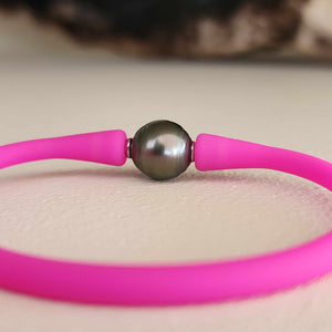 READY TO SHIP Unisex Civa Fiji Pearl Bracelet - Soft Stretch Rubber FJD$