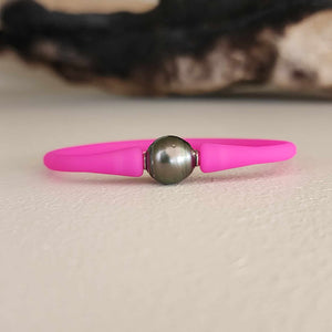 READY TO SHIP Unisex Civa Fiji Pearl Bracelet - Soft Stretch Rubber FJD$