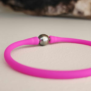 READY TO SHIP Unisex Civa Fiji Pearl Bracelet - Soft Stretch Rubber FJD$