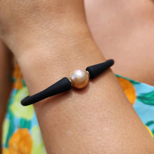 Load image into Gallery viewer, READY TO SHIP Unisex Freshwater Pearl Bracelet - Soft Stretch Rubber FJD$
