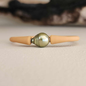 READY TO SHIP Unisex Civa Fiji Pearl Bracelet - Soft Stretch Rubber FJD$