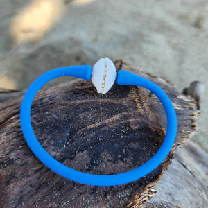 READY TO SHIP Unisex Shell Bracelet - Soft Stretch Rubber FJD$