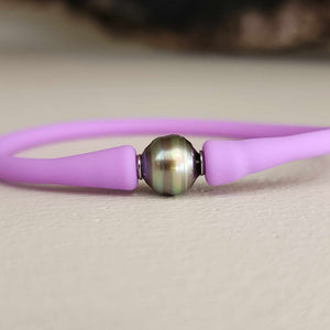 READY TO SHIP Unisex Civa Fiji Pearl Bracelet - Soft Stretch Rubber FJD$