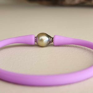 READY TO SHIP Unisex Civa Fiji Pearl Bracelet - Soft Stretch Rubber FJD$