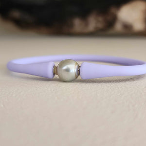 READY TO SHIP Unisex Civa Fiji Pearl Bracelet - Soft Stretch Rubber FJD$