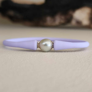 READY TO SHIP Unisex Civa Fiji Pearl Bracelet - Soft Stretch Rubber FJD$