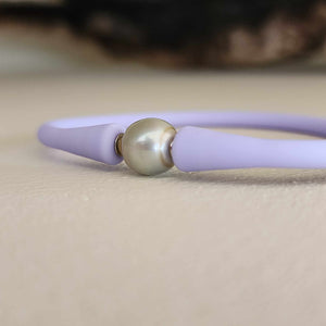 READY TO SHIP Unisex Civa Fiji Pearl Bracelet - Soft Stretch Rubber FJD$