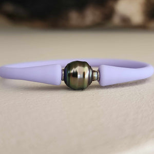 READY TO SHIP Unisex Civa Fiji Pearl Bracelet - Soft Stretch Rubber FJD$