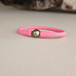 READY TO SHIP Unisex Civa Fiji Pearl Bracelet - Soft Stretch Rubber FJD$