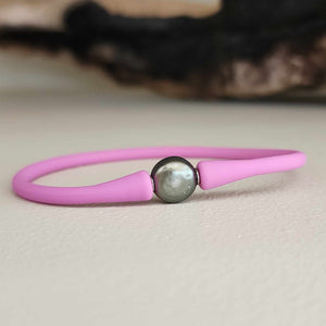 READY TO SHIP Unisex Civa Fiji Pearl Bracelet - Soft Stretch Rubber FJD$