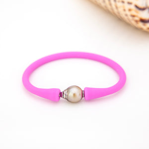 READY TO SHIP Unisex Civa Fiji Pearl Bracelet - Soft Stretch Rubber FJD$