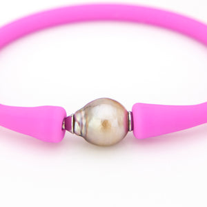 READY TO SHIP Unisex Civa Fiji Pearl Bracelet - Soft Stretch Rubber FJD$